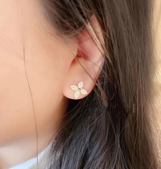LV单花满钻耳钉 （XK） 商品图0