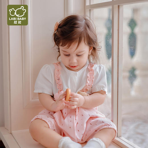 拉比童衣夏拉比熊全开连体衣j6LZBC103508 商品图1