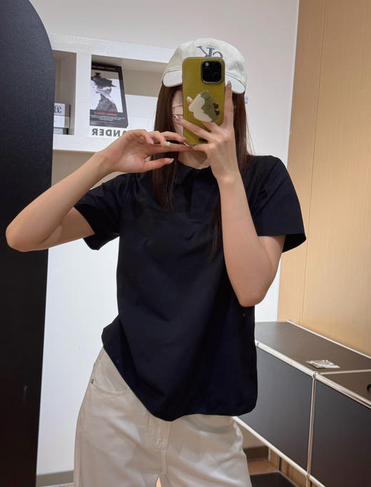 点此购买 可隆夏季男女款SECO3.0空气面料短袖POLO衫 bk 343825 商品图12