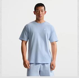 【店庆提前购】【8.8折】7楼NIKE耐克短袖男夏季新款宽松透气刺绣棉质圆领运动T恤FV0376-407吊牌价259折后价228