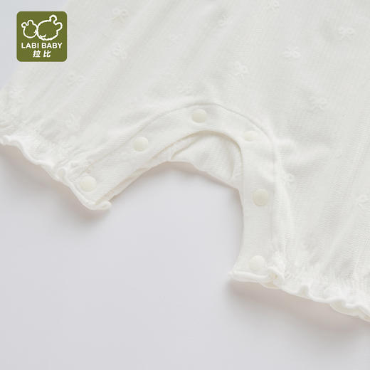 拉比童衣夏绮遇肩开连体衣j6LZBC103710 商品图3