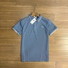 F033177夏季新款珠地网眼布棉质面料男士翻领短袖T恤polo衫 商品缩略图4