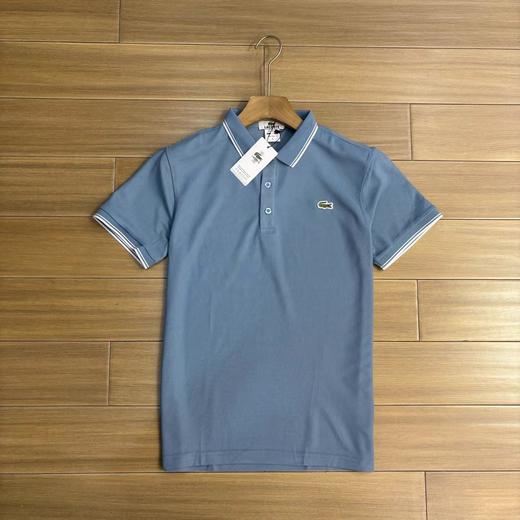 F033177夏季新款珠地网眼布棉质面料男士翻领短袖T恤polo衫 商品图4