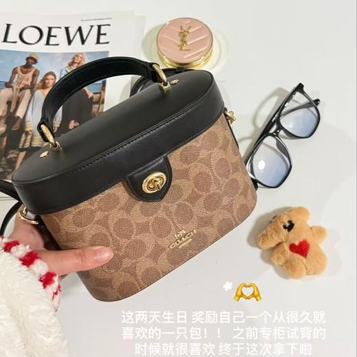 寇家专柜同源包包来啦【店庆专场】【COACH同款棕黄单肩包/经典老花波士顿包/水桶包/链条腋下包】🔍0419返团 商品图6