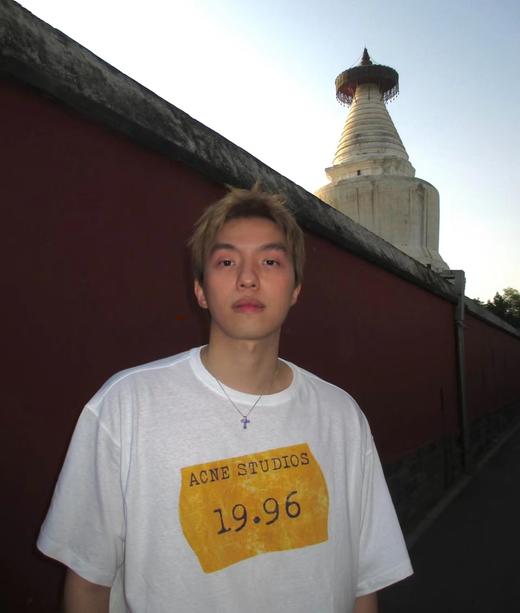 F033181春夏季新款舒适透气复古印花字母LOGO情侣款圆领T恤短袖 商品图2