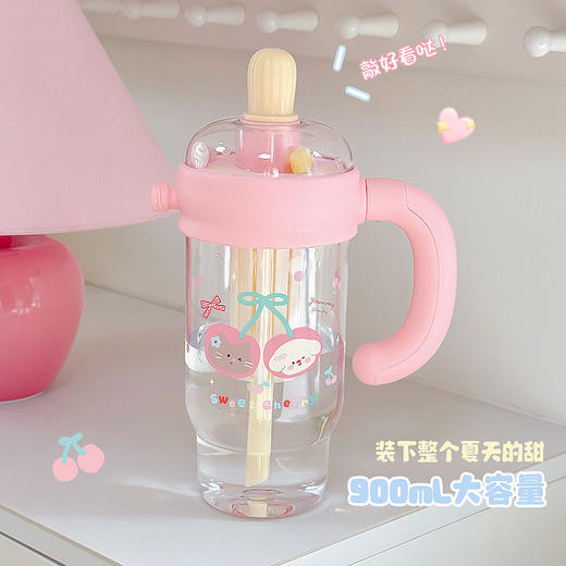 【杯子45元2个】900ml萌友派对杯塑料杯-纪念日百货门店同款170696776 商品图1