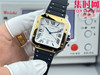 GF卡地亚山度士系列 山度士大号 间金款 方形男士腕表 绝对是绕不开的经典 表径39.8mm 商品缩略图2