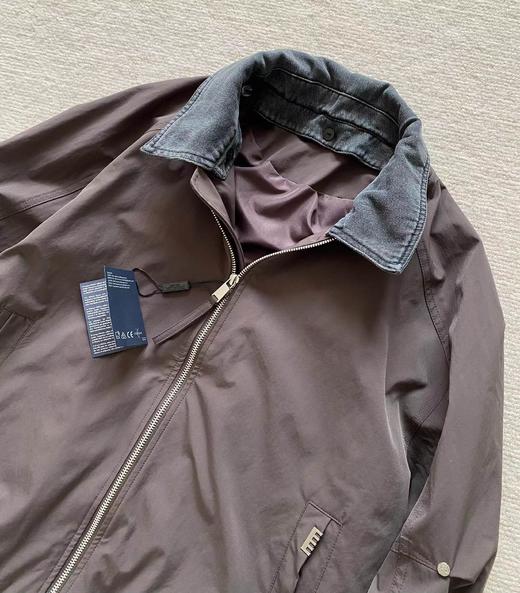 F033137春夏季新款男士舒适耐穿一衣两穿可拆卸翻领棒球领夹克外套 商品图7