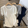 外贸工厂订单余！ 质感敲好的水溶棉基础款短袖T恤！ 商品缩略图10