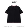 SDSA男装2026新款高贵轻奢潮牌撞色拼接假两件短袖T恤百搭时尚 商品缩略图0