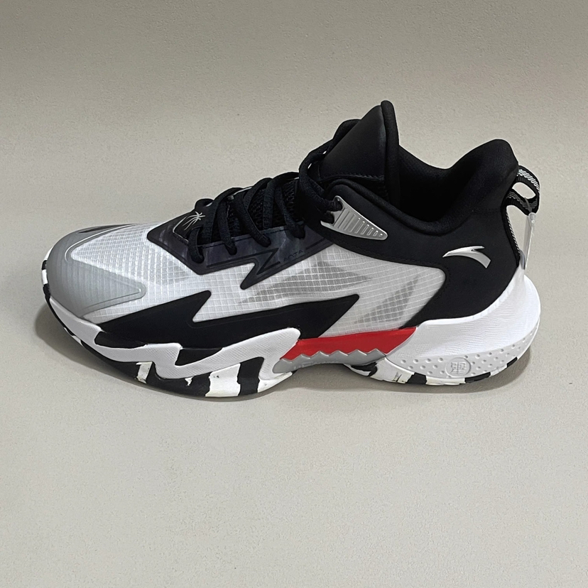 MJ| 安踏儿童 2025春秋犟弹科技系防滑耐磨实战专业篮球鞋312511110-4