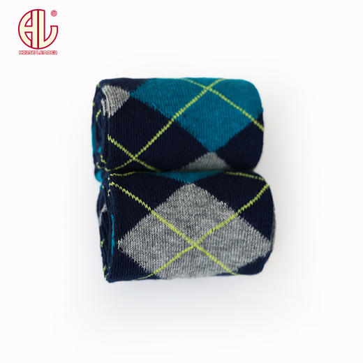 菱形格纹长袜-1208002 商品图4