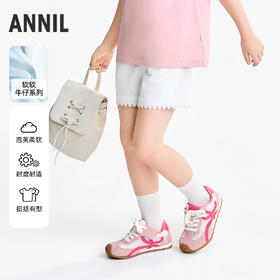 【实体店同款】女童梭织短裤夏季新款安奈儿童装AG626229