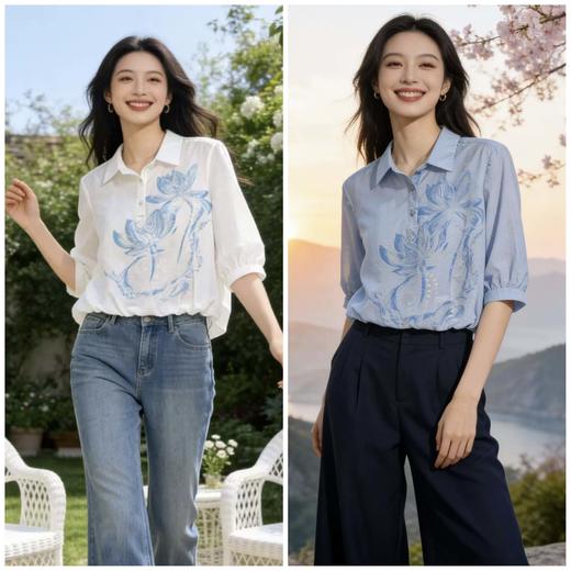 643836时尚款衬衫 商品图2