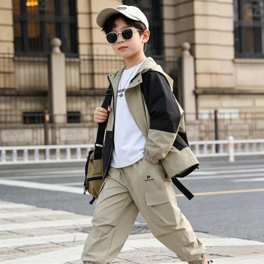 415-童梭织工装裤 商品图2