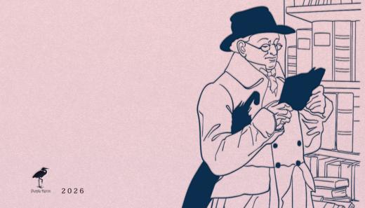 423读书月鹭卡 商品图0