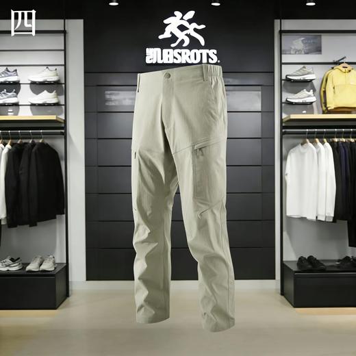 F0331124户外透气速干防泼水宽松立体剪裁工装裤休闲长裤 商品图2