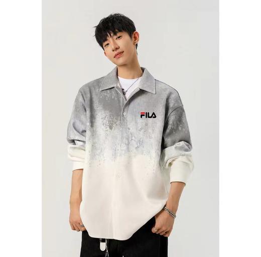 F033197春季新款情侣款简约休闲百搭运动长袖衬衫夹克外套 商品图8