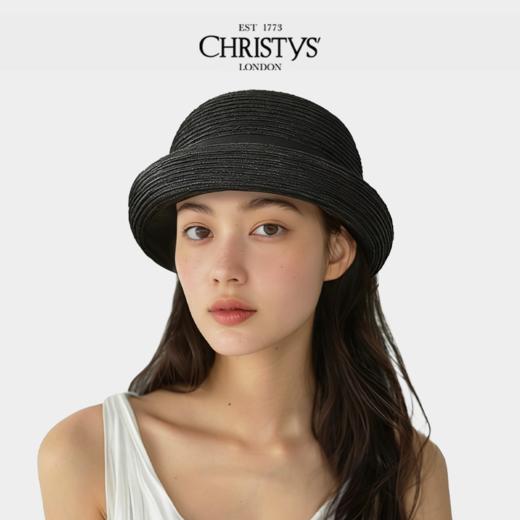 【2026新品】Christys'百年皇室品牌 纯天然手编拉菲草草帽可折叠 商品图2