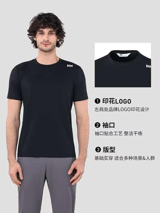 【dp1】夏新品男士户外休闲运动凉感短袖T恤！！ 商品图0