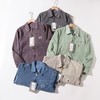 【xm1】情侣经典复古水洗做旧蜡染翻领夹克/外套！！ 商品缩略图1