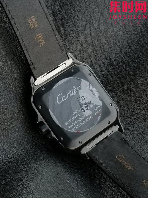 GF卡地亚山度士系列 山度士大号 黑武士 男士腕表 绝对是绕不开的经典 表径39.8mm 商品图8