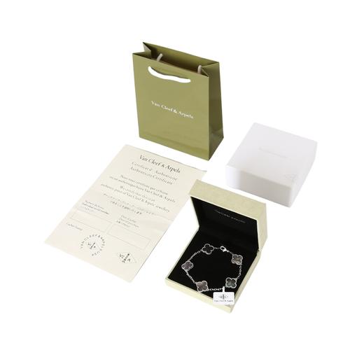 梵克雅宝 Alhambra 黑蝶贝手链 商品图0