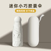 【可以放口袋里的遮阳伞】五折全遮光防晒胶囊伞 UPF50+ 阻隔99.5%的紫外线 黑胶隔热防晒 收缩仅手掌大小 收纳方便 赠胶囊盒 商品缩略图1