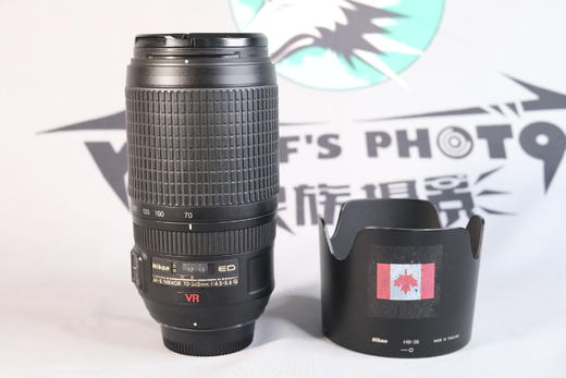 二手   尼康70-300F4.5-5.6VR 成色95成新 商品图0