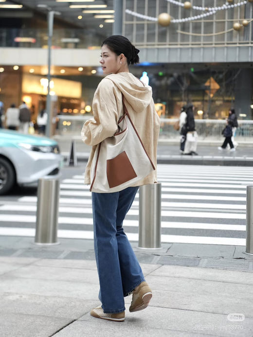 【秒杀价已调 直接拍】之禾 土壤牛仔 九分 直筒裤［有弹力哦］ 商品图3