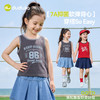 【7A抑菌】嘟嘟家女童背心宝宝轻薄夏装儿童夏季运动无袖上衣a类 可开发票C6BTX380 商品缩略图2
