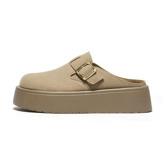 回力厚底勃肯鞋女夏2026新款半拖小个子拖鞋增高外穿一脚蹬女鞋子 WXP(WZ)-2383 商品图1