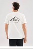 F033184夏季新款时尚百搭情侣款纯棉速干山脉图案圆领短袖T恤 商品缩略图7