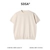 SDSA男装2026新款高贵轻奢老钱风纯色针织圆领短袖T恤百搭时尚 商品缩略图0
