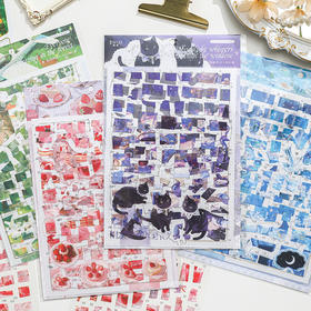 纸迹格律映画系列拼图贴纸