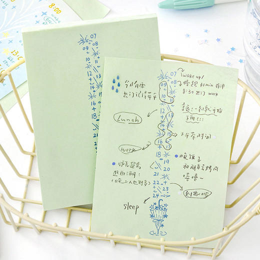 NOTE FOR星星不打烊系列80张便签 商品图3