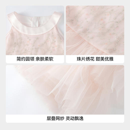 【实体店同款】女童礼裙夏季新款安奈儿童装AG623171 商品图4