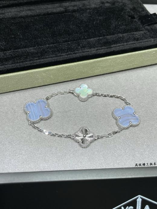 梵克雅宝  四花手链 紫玉髓 白贝母（XK） 商品图3