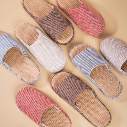 良尖棉麻拖鞋 120D人体工学内置鞋底  防滑耐磨 男女款 商品图5