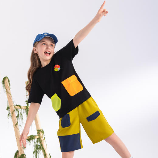 【MQD】夏季男女童时尚短袖T恤 商品图3