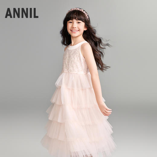 【实体店同款】女童礼裙夏季新款安奈儿童装AG623171 商品图2