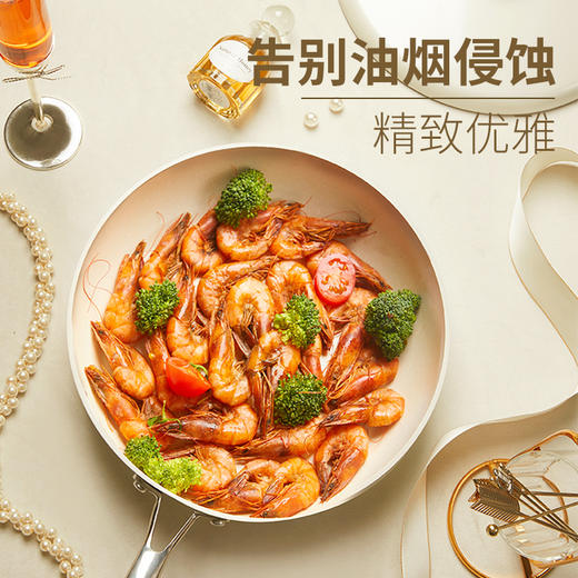 温仑山 鹅卵石不粘煎锅26cm VE1110 商品图2