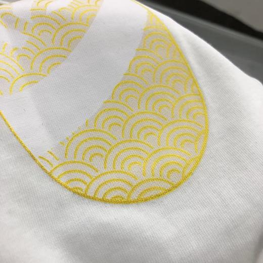 F033102春夏新款时尚百搭休闲男士樱花海浪字母大M圆领T恤短袖 商品图11