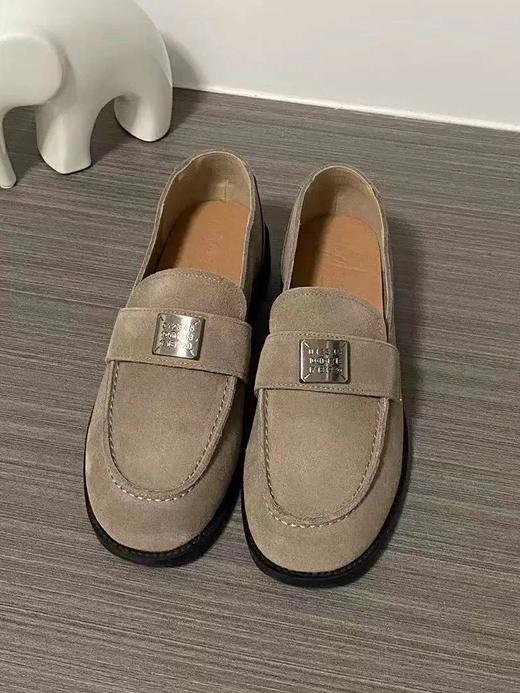 实体店订单尾货！无补！头层牛皮的乐福鞋  26Y03118- 商品图3