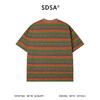 SDSA男装2026新款高贵轻奢潮牌时尚趣味条纹圆领短袖T恤百搭上衣 商品缩略图4