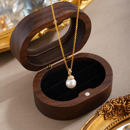 子佩集【‌命定高光‌】银S925珍珠惜王妃吊坠【X7448】双色吊环(不含链)2602 商品图2