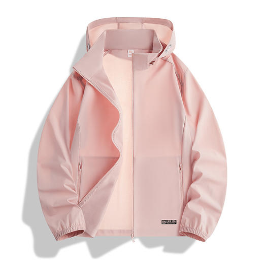 实体品质冰丝防晒衣女户外轻薄透气防晒外套防紫外线连帽防晒服男 商品图0