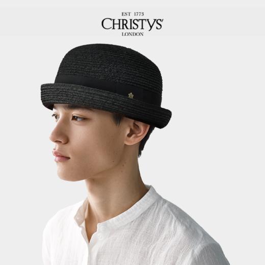 【2026新品】Christys'百年皇室品牌 纯天然手编拉菲草草帽可折叠 商品图1