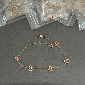 麒麟 新款 5颗 mini 葫芦 手链（XK）