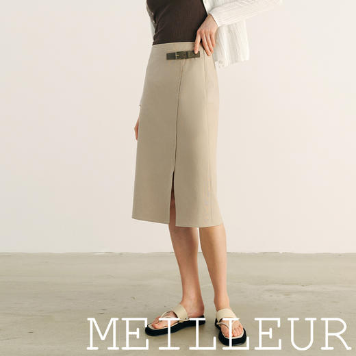 【商场同款】麦檬夏梭织中裙5G4140061 商品图2